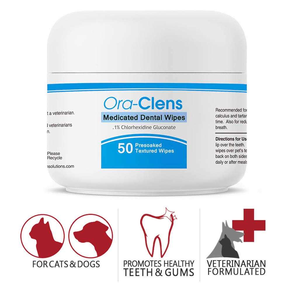 Ora-Clens Dental Dog Wipes - Nail Gallerys