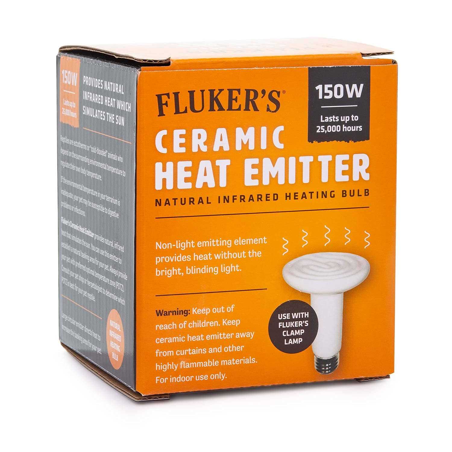 Flukers Ceramic Heat Emitter - Nail Gallerys