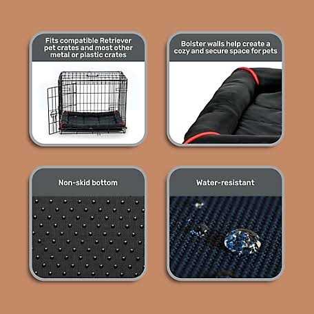 Retriever Chew Resistant Pet Crate Mat - Nail Gallerys