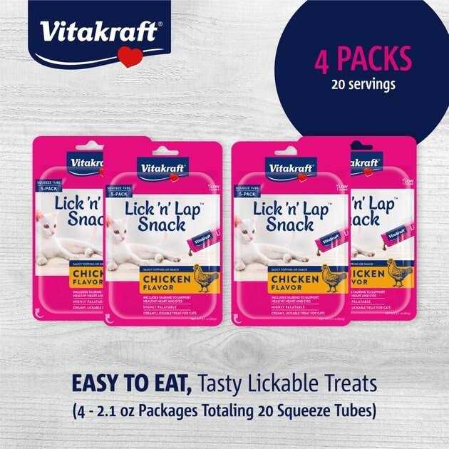 Vitakraft Lick N Lap Snack Cat Treat - Nail Gallerys