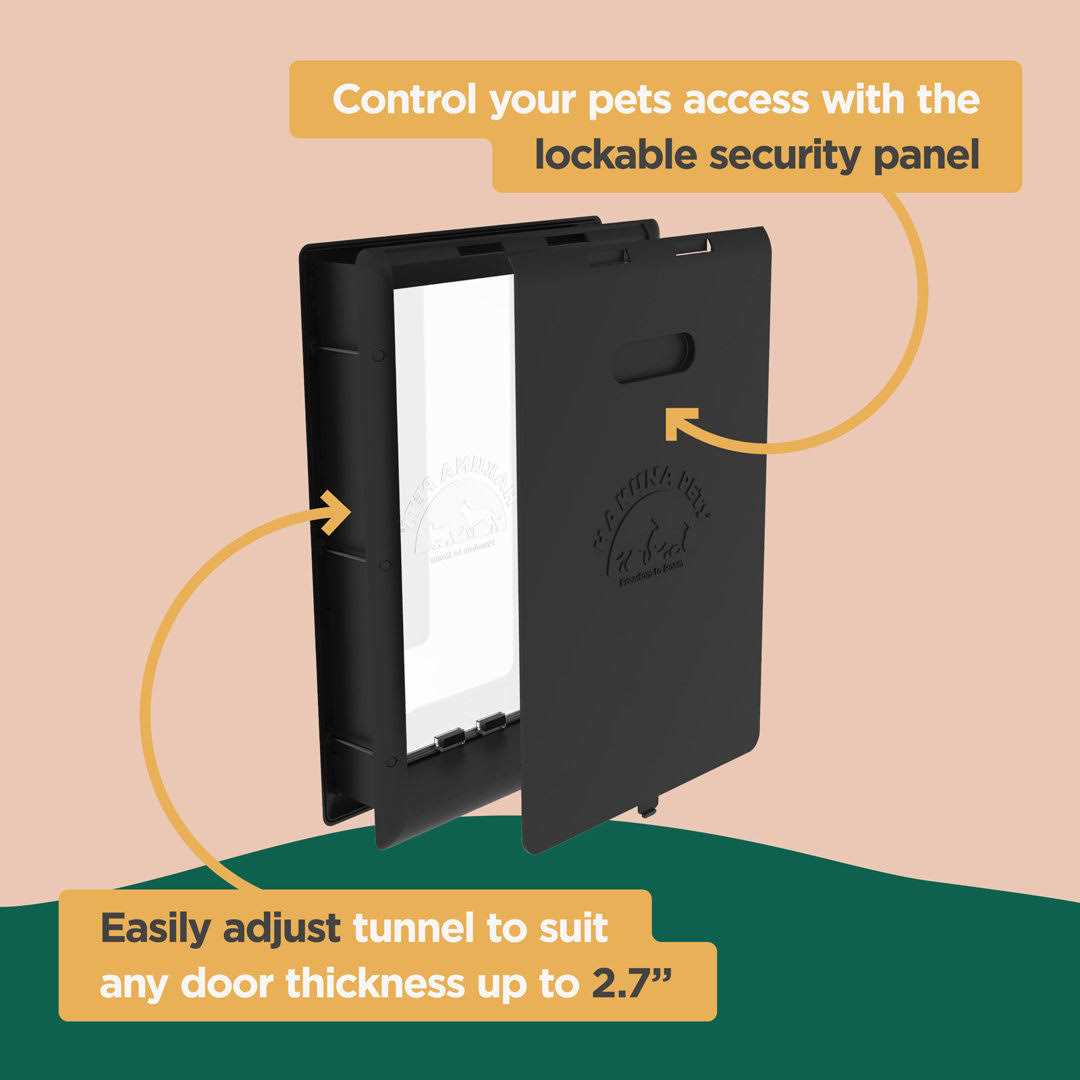 Hakuna Pets Essential Pet Door - Nail Gallerys