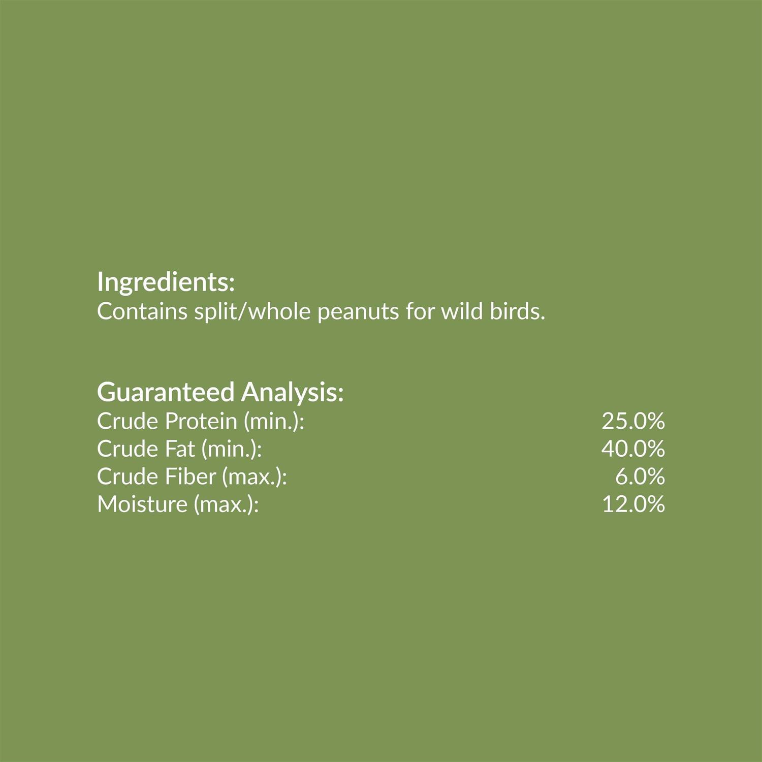 Lyric Peanut Pieces Wild Bird Food - Nail Gallerys