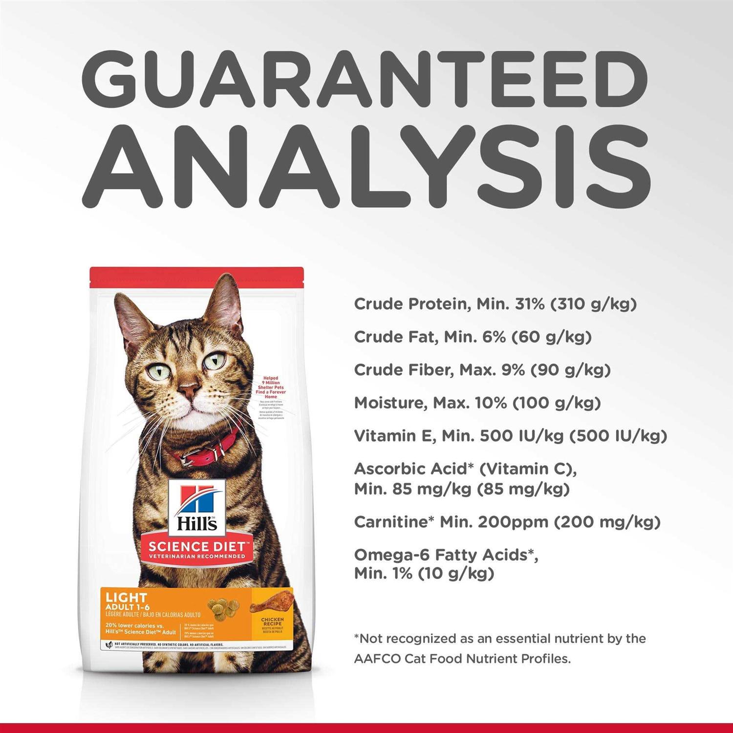 Science Diet Adult Cat Light Dry Food - Nail Gallerys