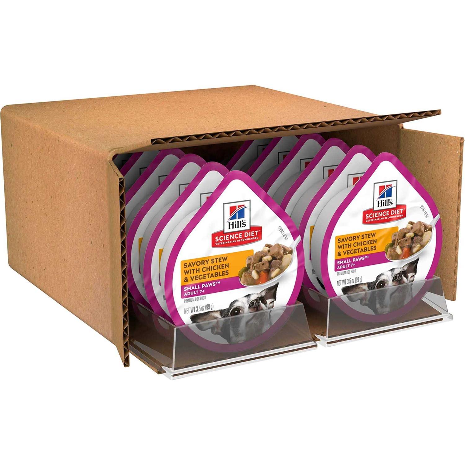 Hill’s Science Diet Adult 7+ Small Breed Savory Chicken Stew Dog Food - Nail Gallerys