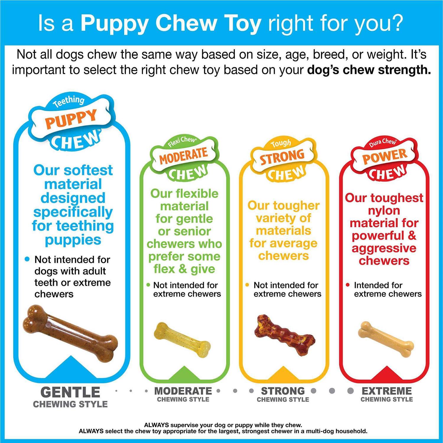 Nylabone Puppy Chew Ring Bone Chicken - Nail Gallerys