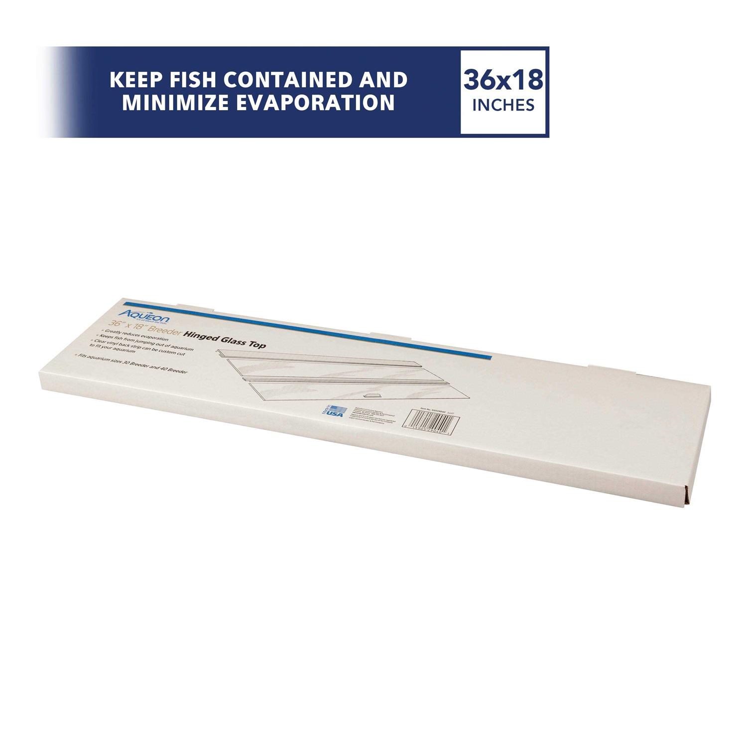 Aqueon Versa Top Hinged Glass Top - Nail Gallerys