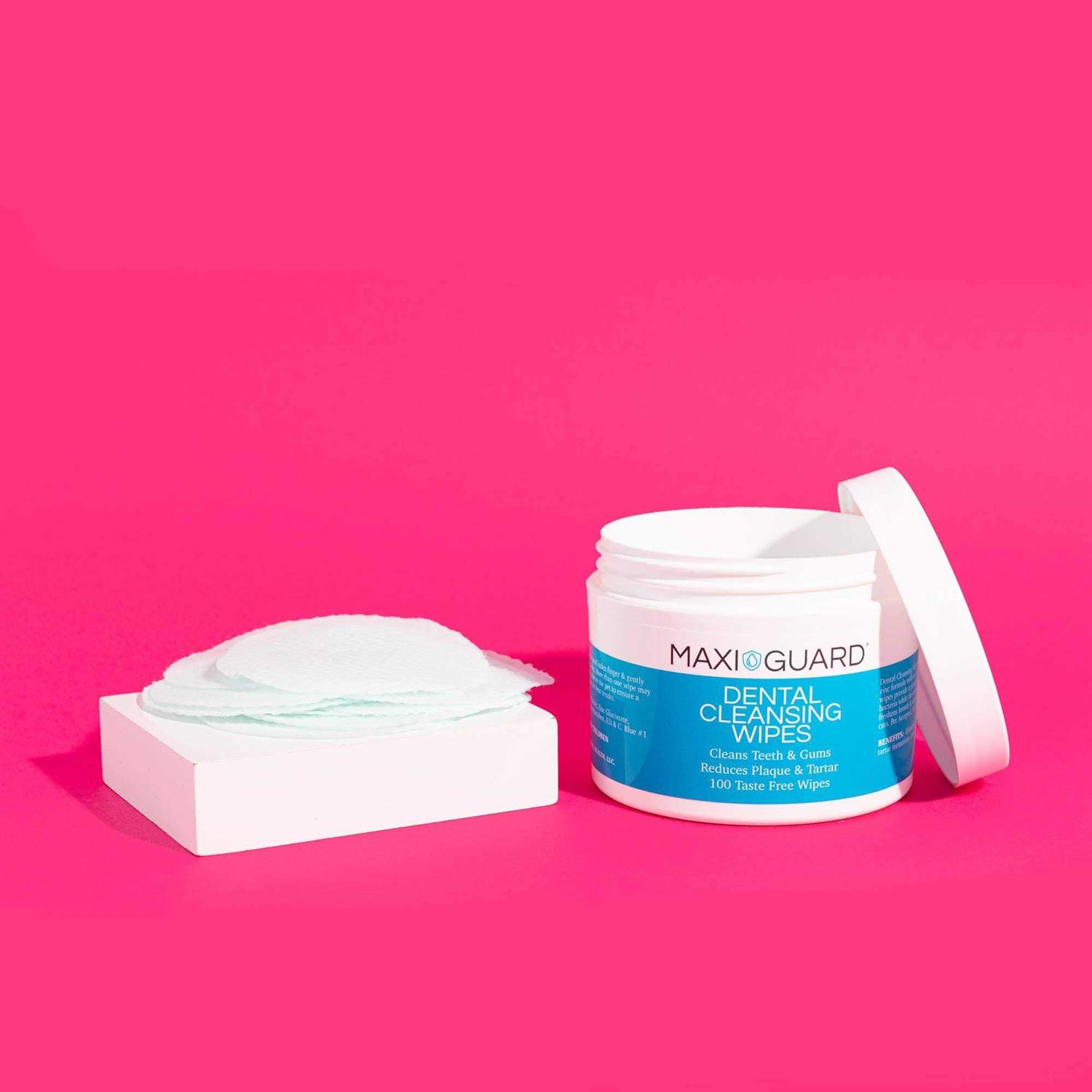 Maxi-Guard Dental Cleansing Wipes for dogs, cats, horses and companion Animals - Nail Gallerys