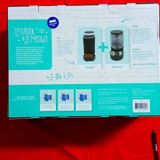 Whisker City Black Rib 2 inravity Cat Feeder - Nail Gallerys