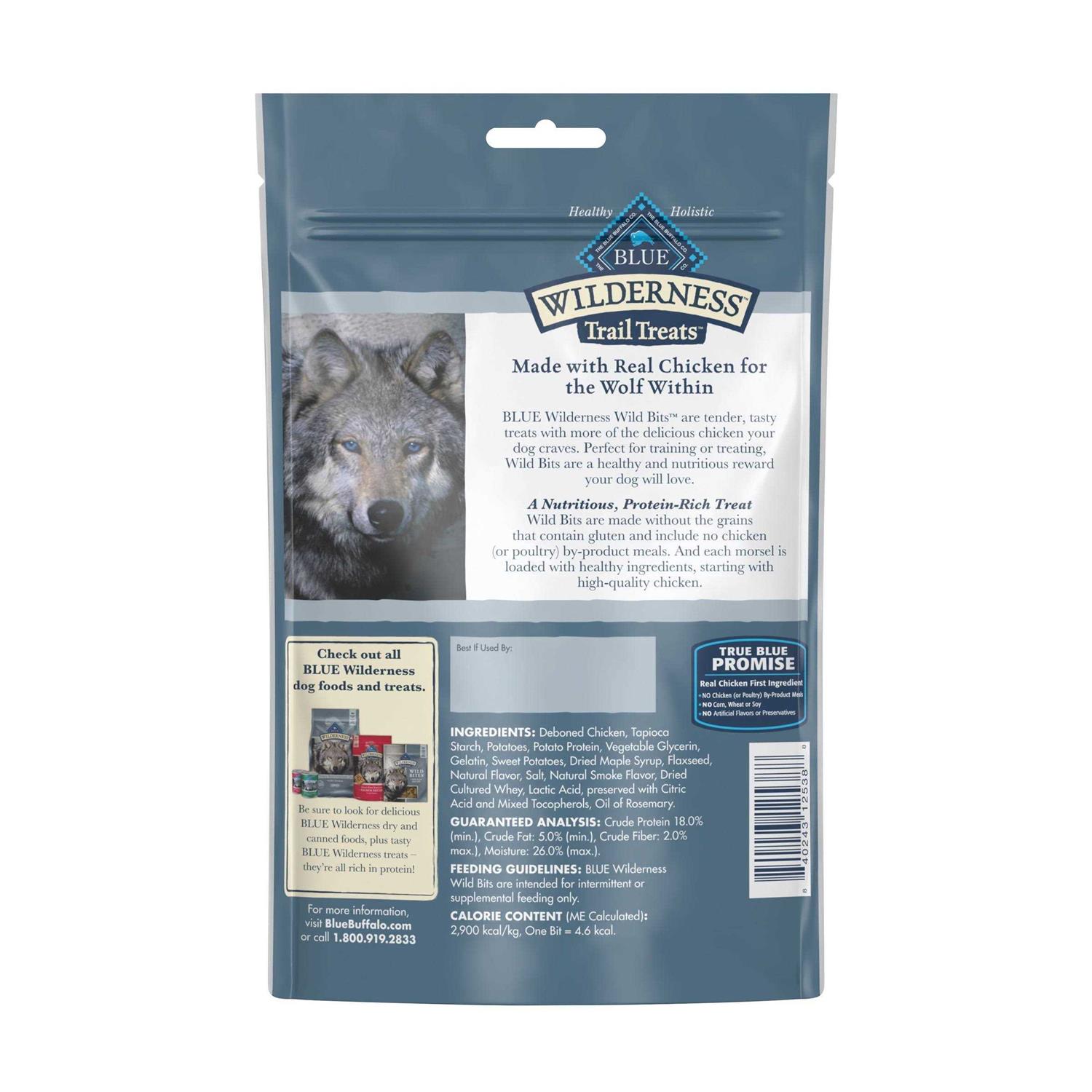 Blue Buffalo Wilderness Trail Treats Wild Bits Dog Treats - Nail Gallerys