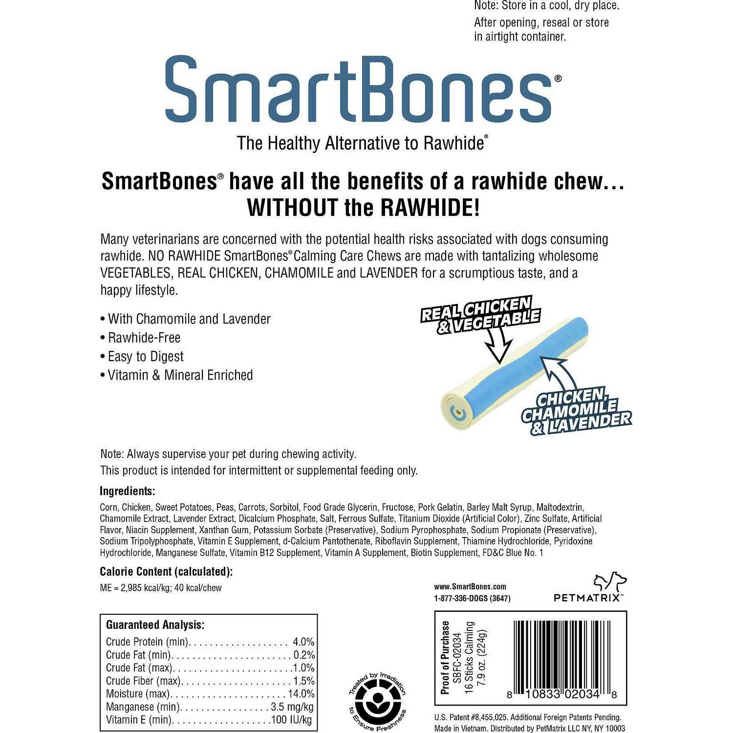 SmartBones Calming Care Chews Dog Treats - Nail Gallerys