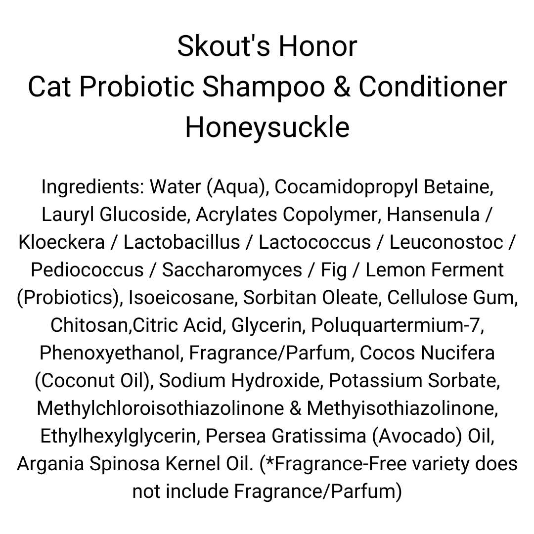 Skout’s Honor Probiotic Cat Shampoo Conditioner - Nail Gallerys