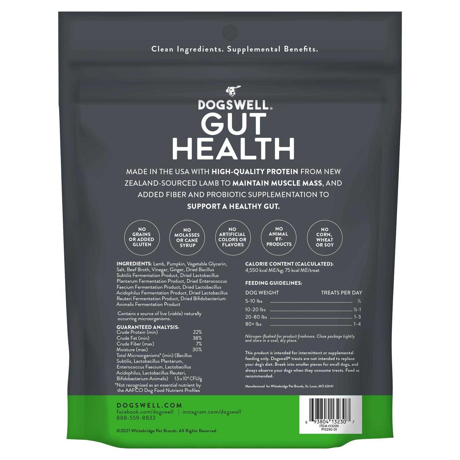 Dogswell Gut Health Jerky Lamb Dog Treats - Nail Gallerys