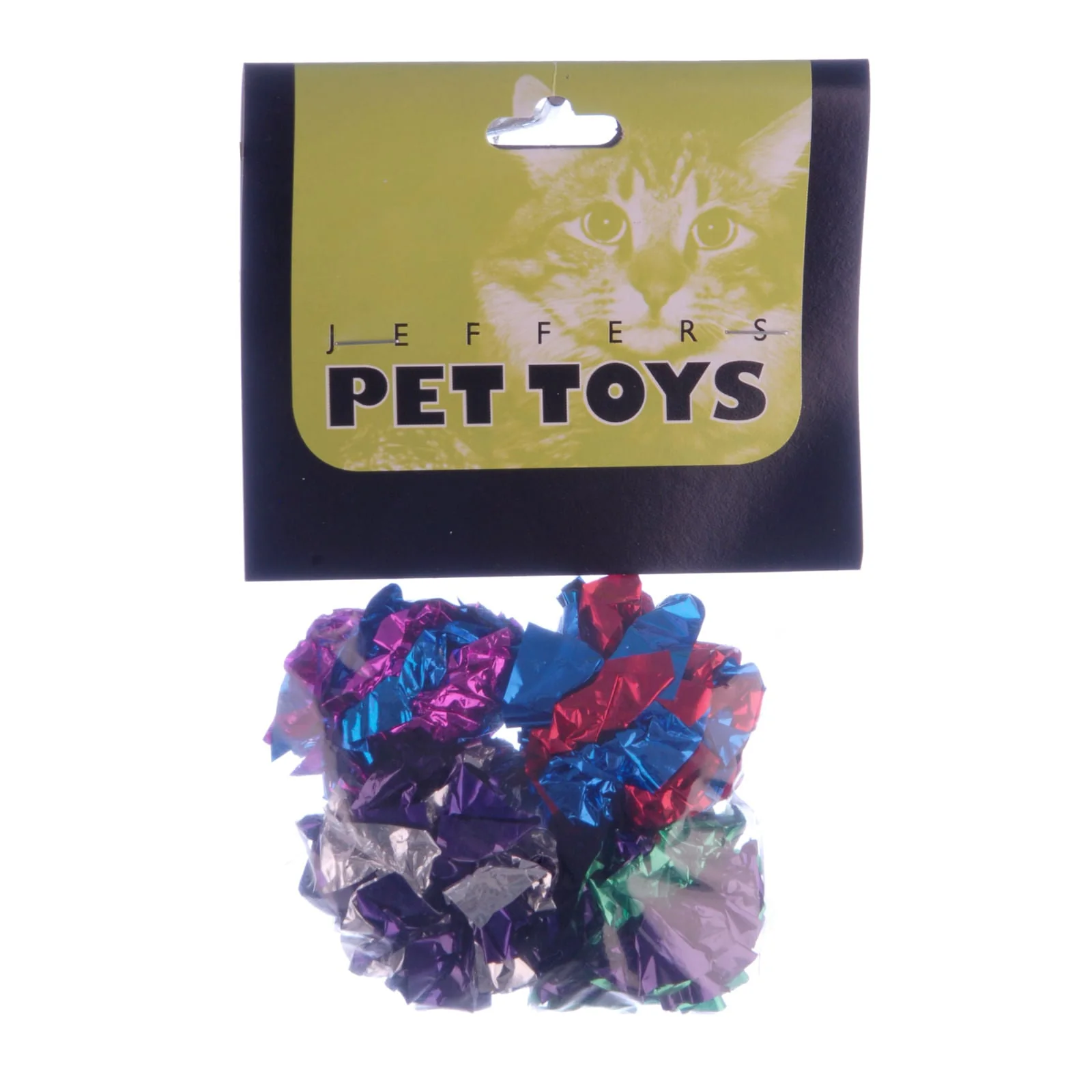 Mylar Crackle Balls Cat Toys, 4 pk - Nail Gallerys