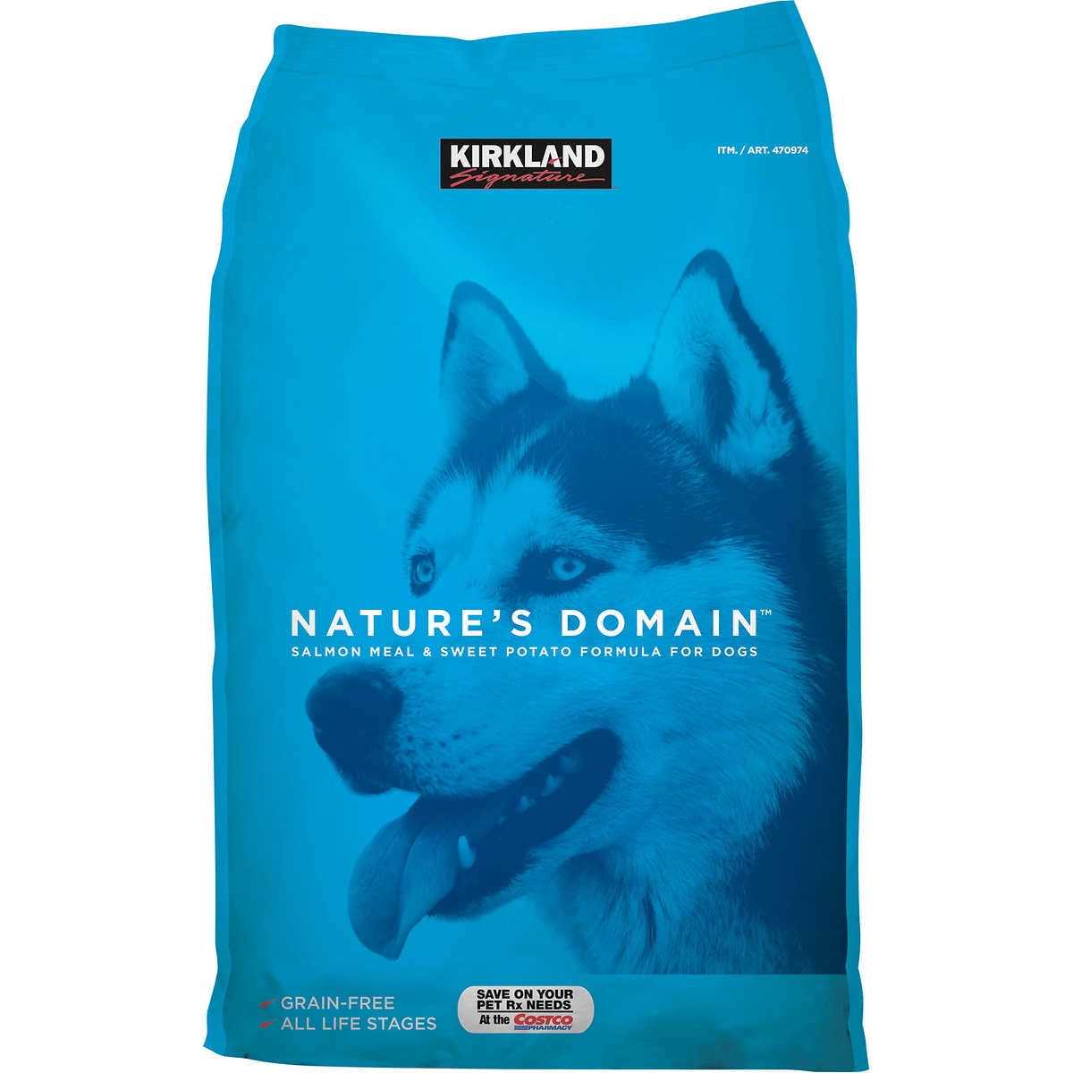 Kirkland Signature Nature’s Domain Salmon Meal & Sweet Potato Dog Food 35 lb - Nail Gallerys