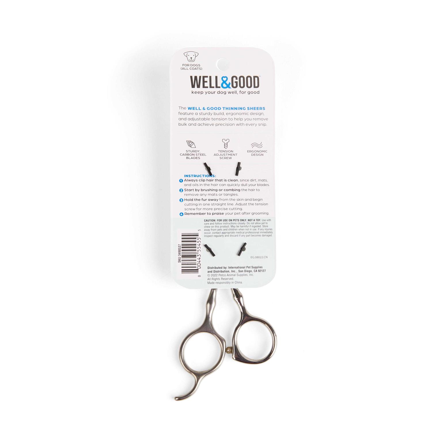 Well & Good Thinning Shears - Nail Gallerys