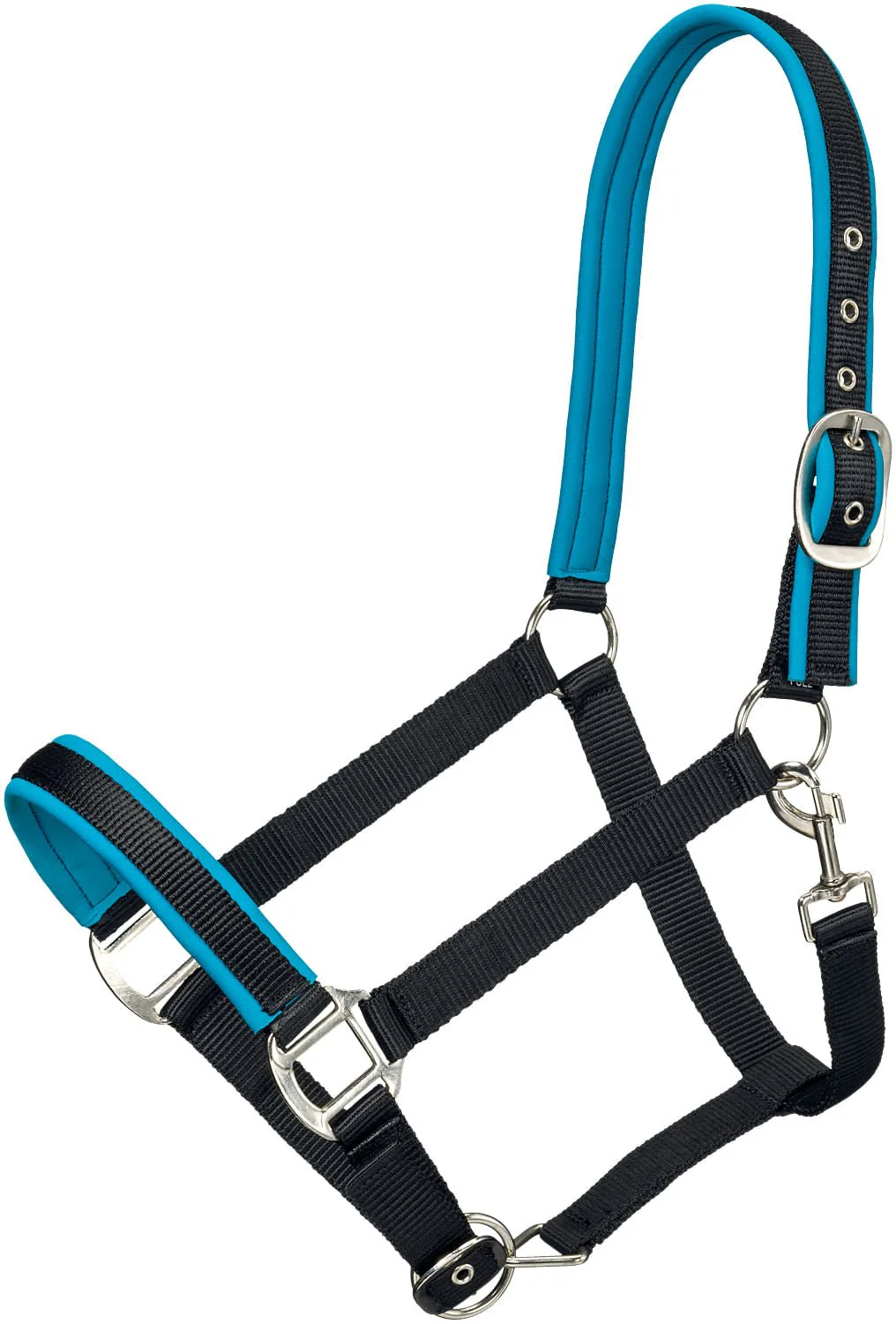 Tough1 Padded Nylon Horse Halter, Full - Nail Gallerys