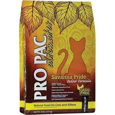Pro Pac Ultimates Savanna Pride Grain-Free Indoor Dry Cat Food - Nail Gallerys
