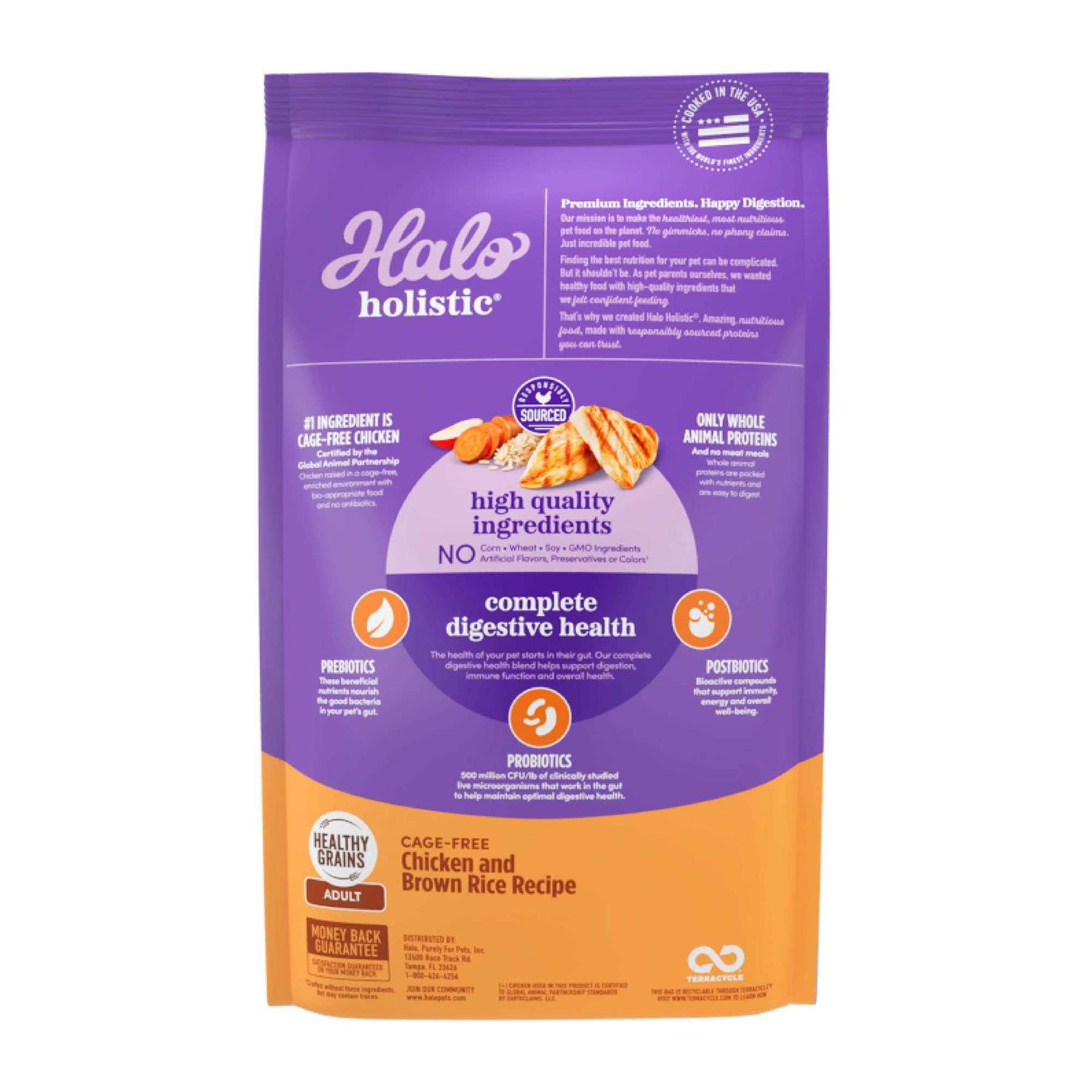 Halo Holistic Chicken & Chicken Liver Adult Dry Dog Food - Nail Gallerys