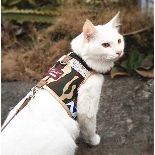 Yizhi Miaow Cat Harness and Leash for Walking Escape Proof - Nail Gallerys