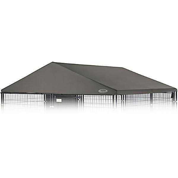 Retriever 10 ft. x 10 ft. Kennel Roof Cover - Nail Gallerys