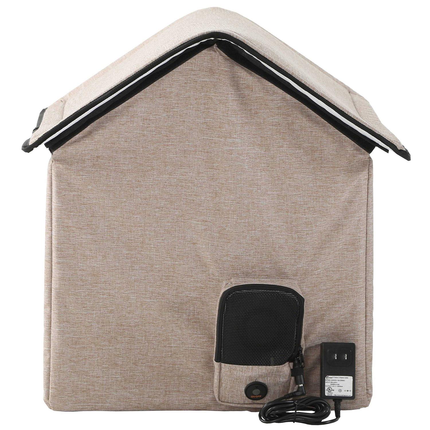 Pet Life Hush Puppy Electronic Heating and Cooling Smart Collapsible Pet House - Nail Gallerys
