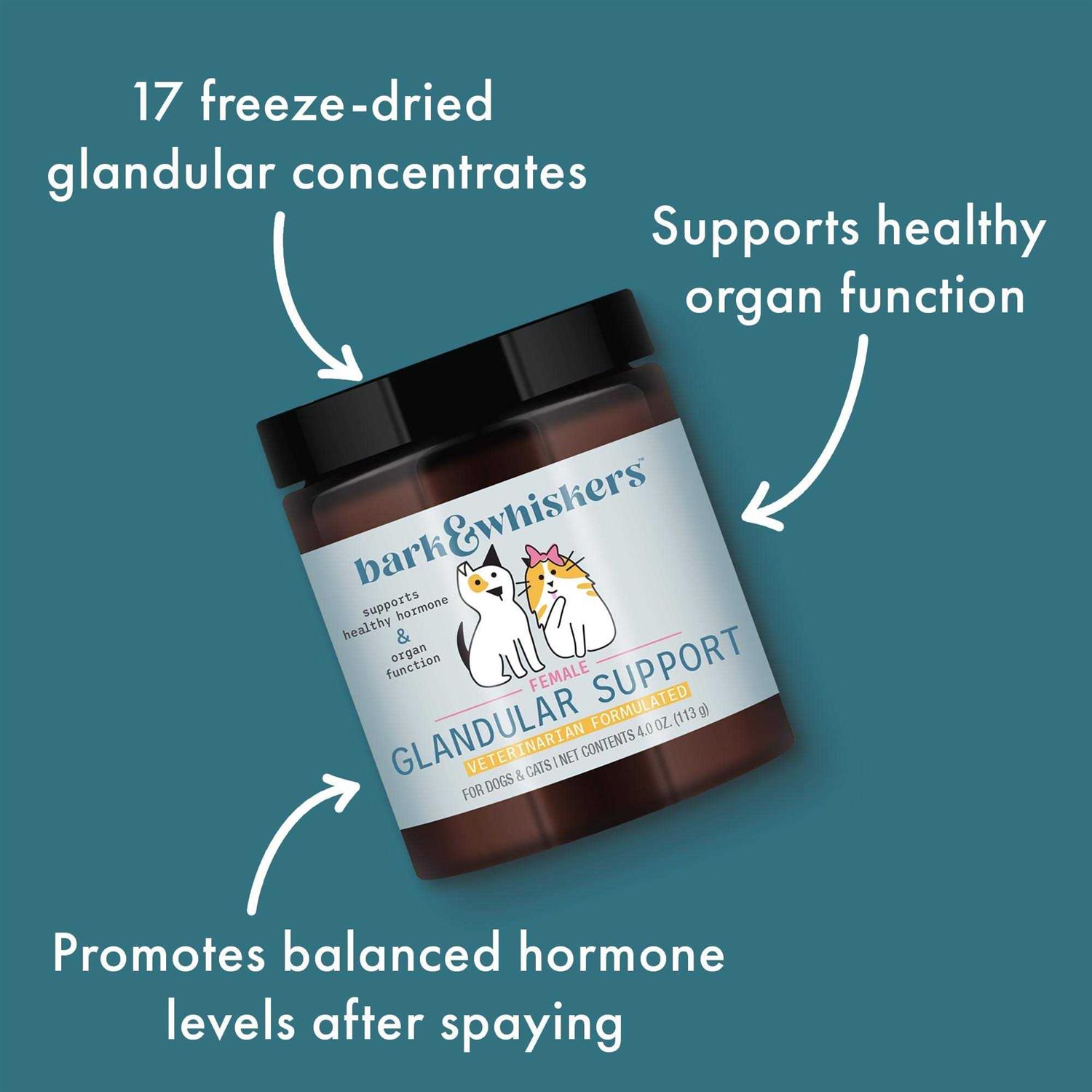 Dr. Mercola Bark & Whiskers Female Glandular Support - Nail Gallerys