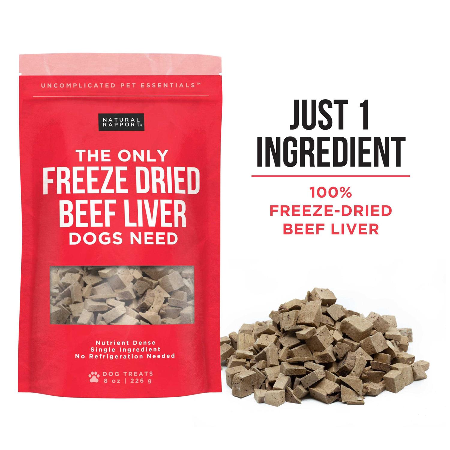 Natural Rapport The Only Freeze Dried Beef Liver Dogs Need - Nail Gallerys
