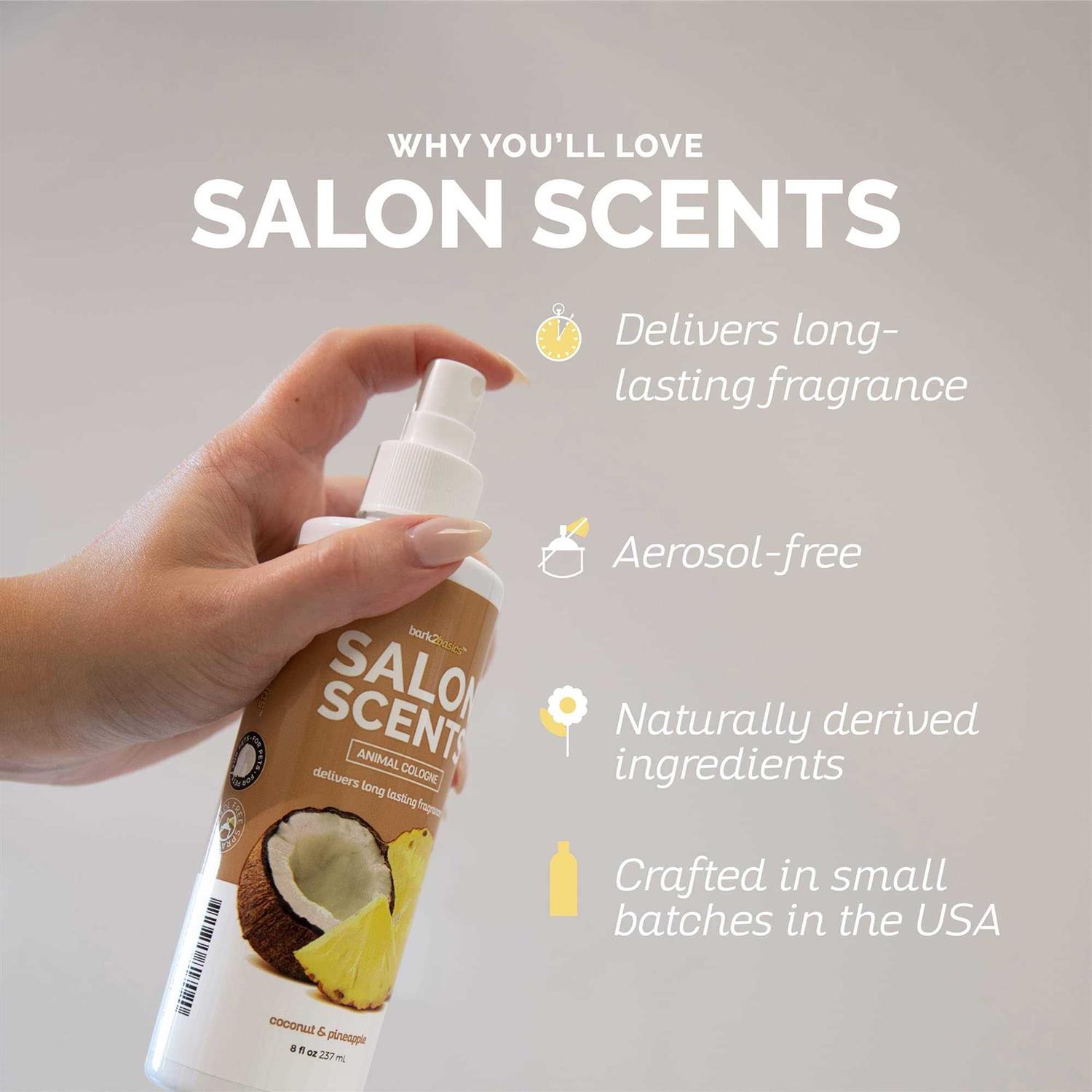 Bark2Basics Salon Scents Pet Cologne 8 oz - Nail Gallerys