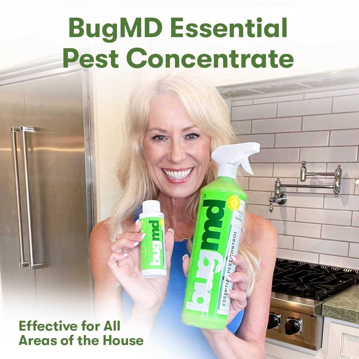Bugmd Flea and Tick Concentrate Essential Oil-Powered Formula, Controls Fleas, Ticks, Mites in Dogs, Cats, and Other Furred - Nail Gallerys