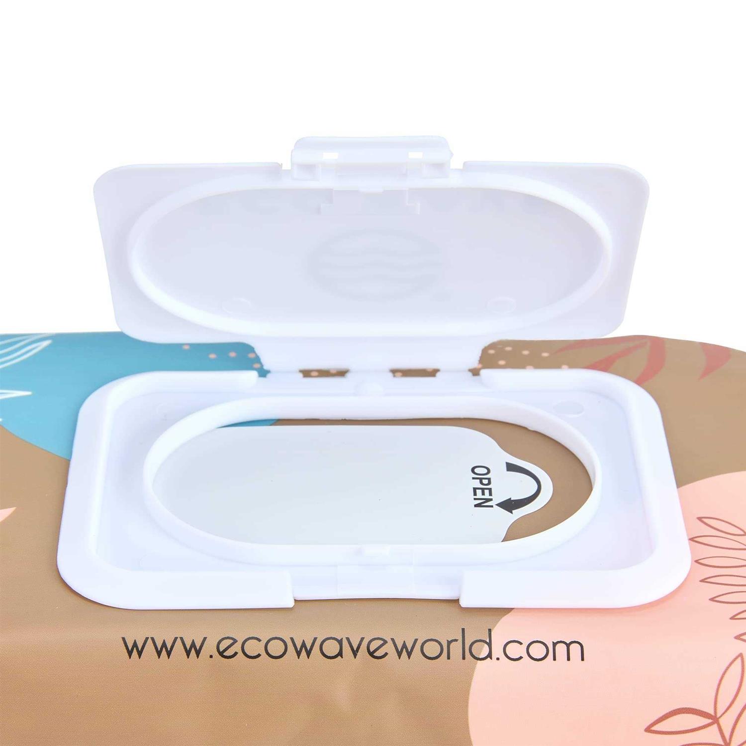 Eco Wave Pet Wipes 100% Biodegradable & Compostable Dog & Cat Cleansing Wipes - Nail Gallerys