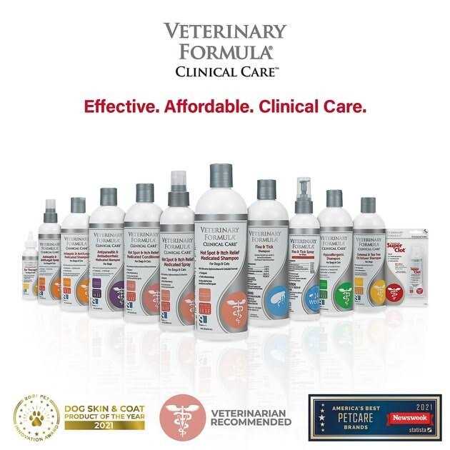 Veterinary Formula Clinical Care Hot Spot & Itch Relief Medicated Shampoo - Nail Gallerys