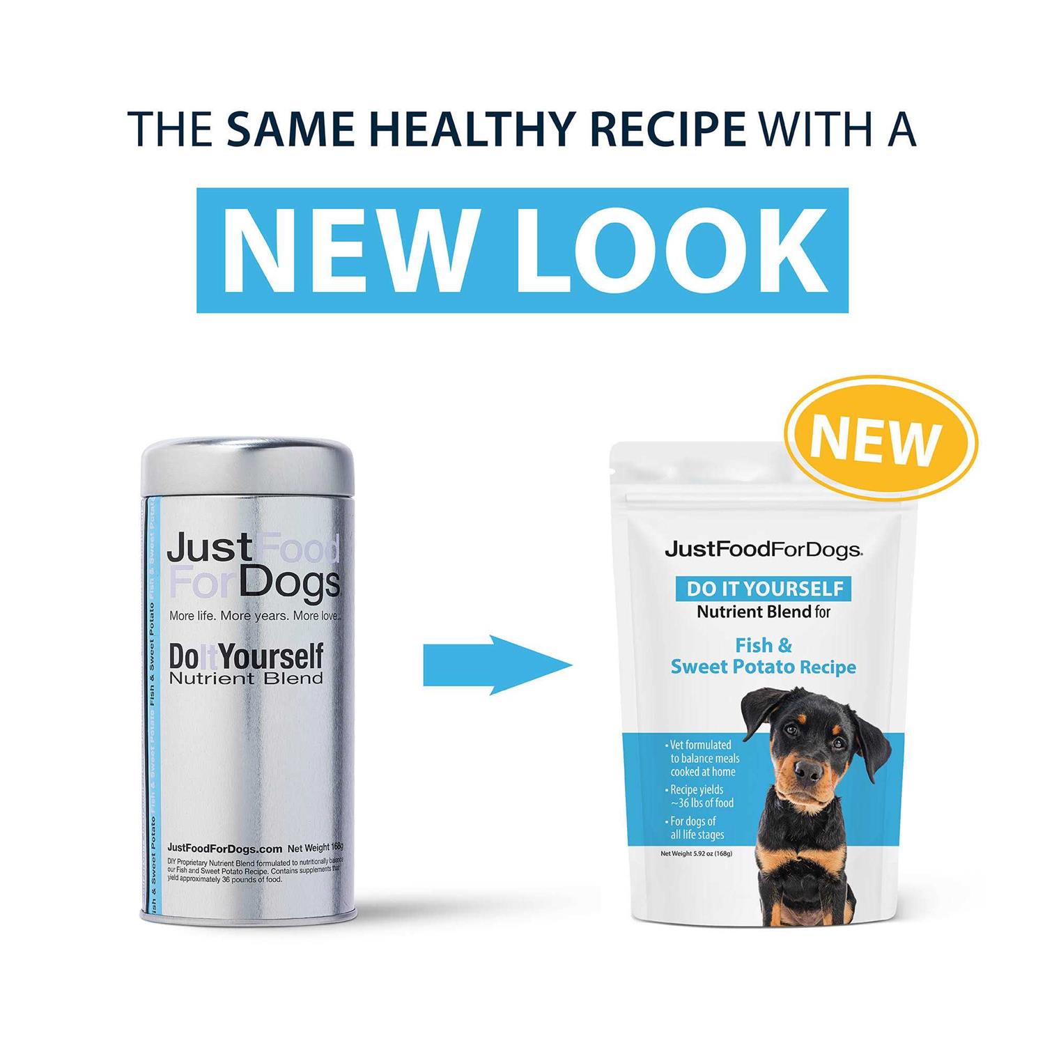 JustFoodForDogs DIY Nutrient Blend for Homemade Dog Food - Nail Gallerys