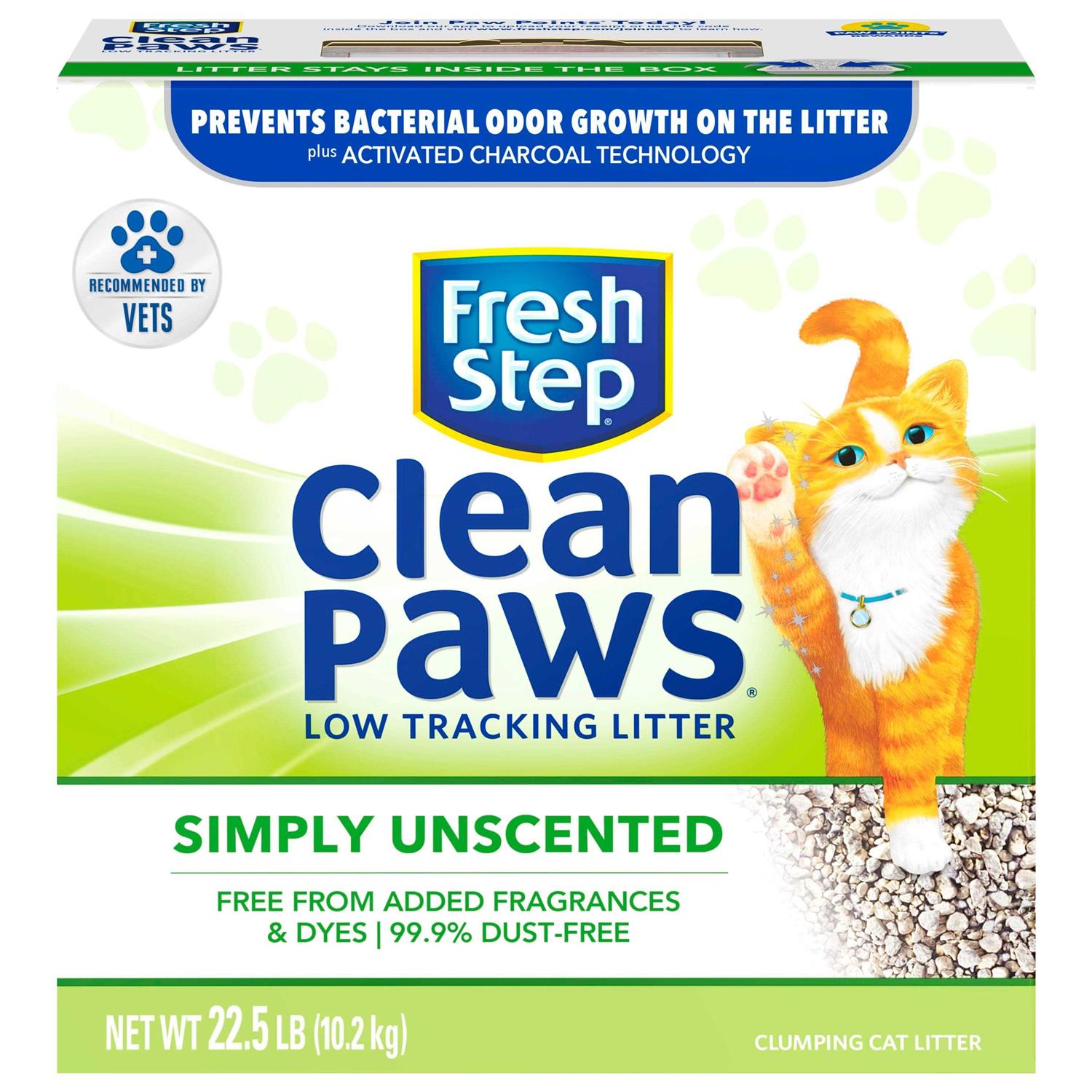 Fresh Step Clean Paws Simply Unscented Clumping Cat Litter - Nail Gallerys