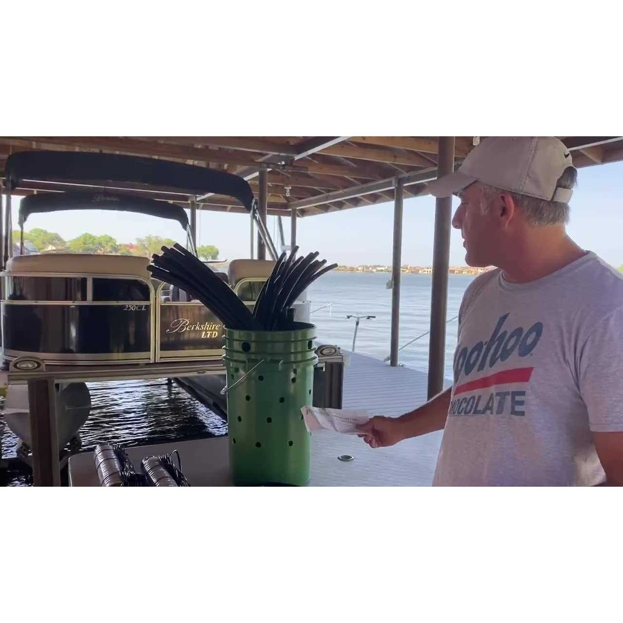 Green Blob Outdoors Fish ‘n A Barrel Artificial Fish Habitat Tree for Ponds - Nail Gallerys