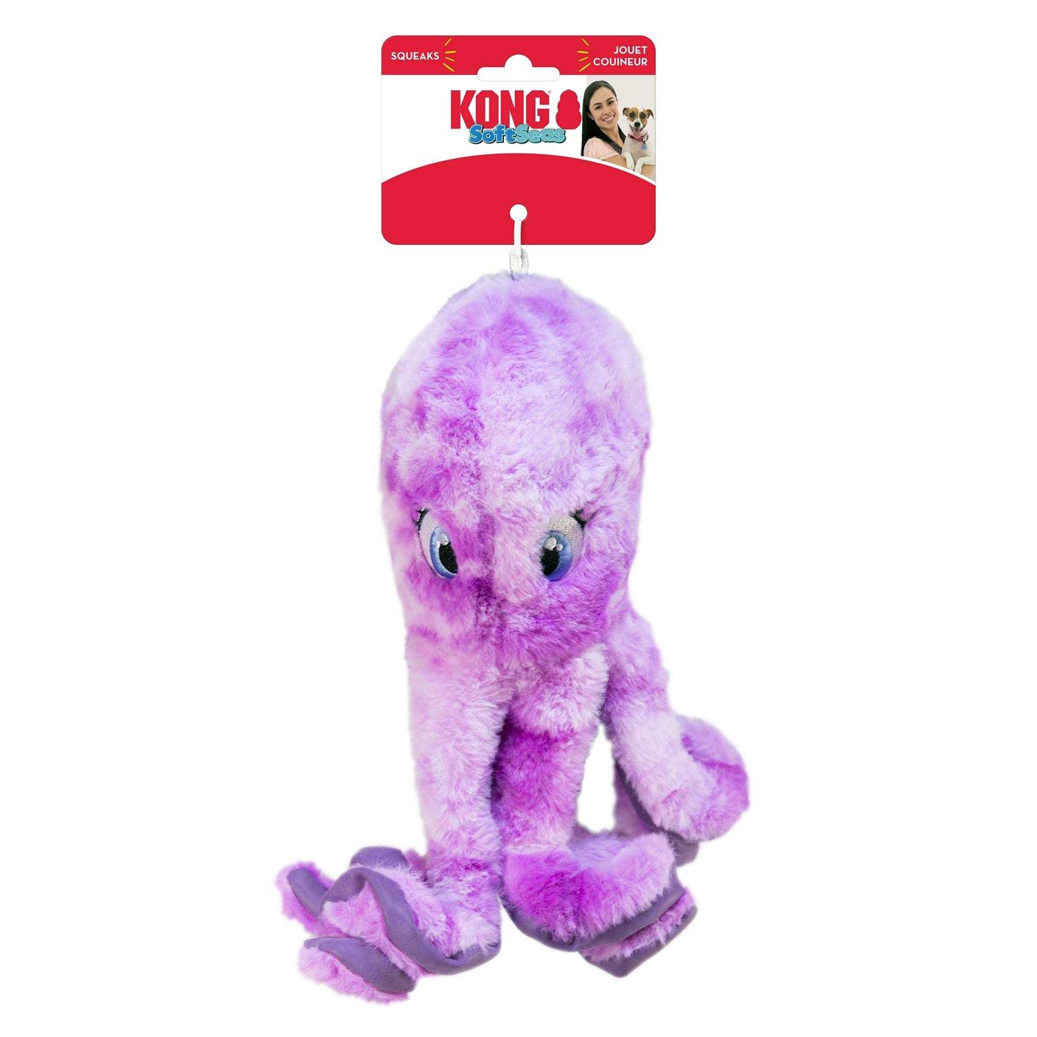 Kong SoftSeas Octopus Dog Toy - Nail Gallerys