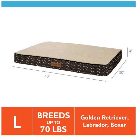 Vibrant Life Orthopedic Bed Mattress Edition Dog Bed - Nail Gallerys