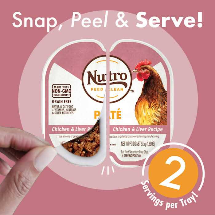 Nutro Perfect Portions Cat Food Chicken Liver - Nail Gallerys