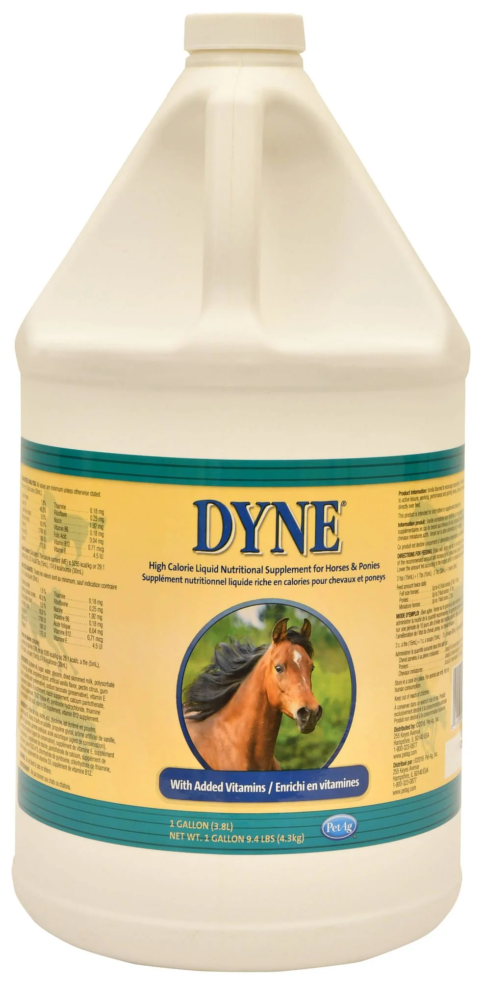 Dyne High Calorie Liquid for Horses, Gallon - Nail Gallerys