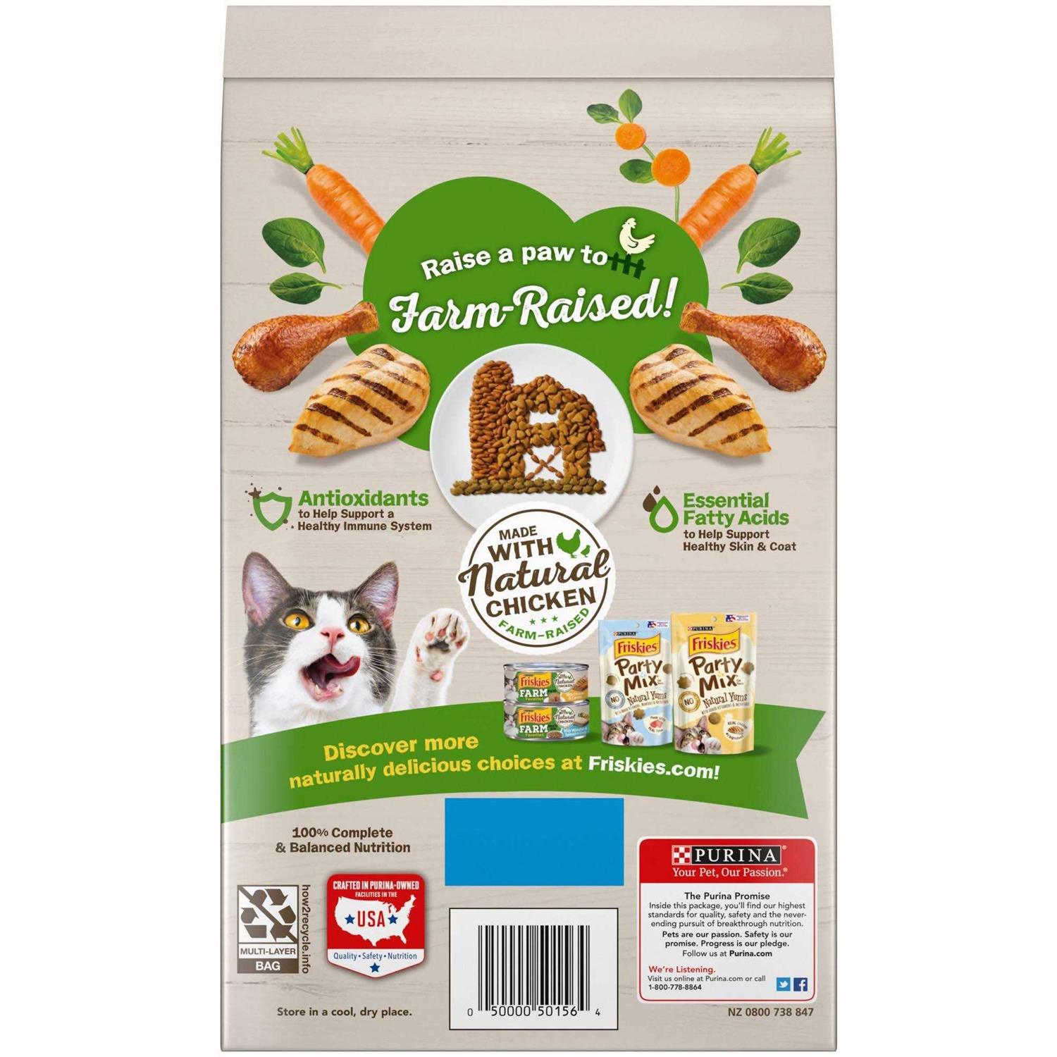 Purina Friskies Dry Cat Food Farm Favorites with Chicken - Nail Gallerys