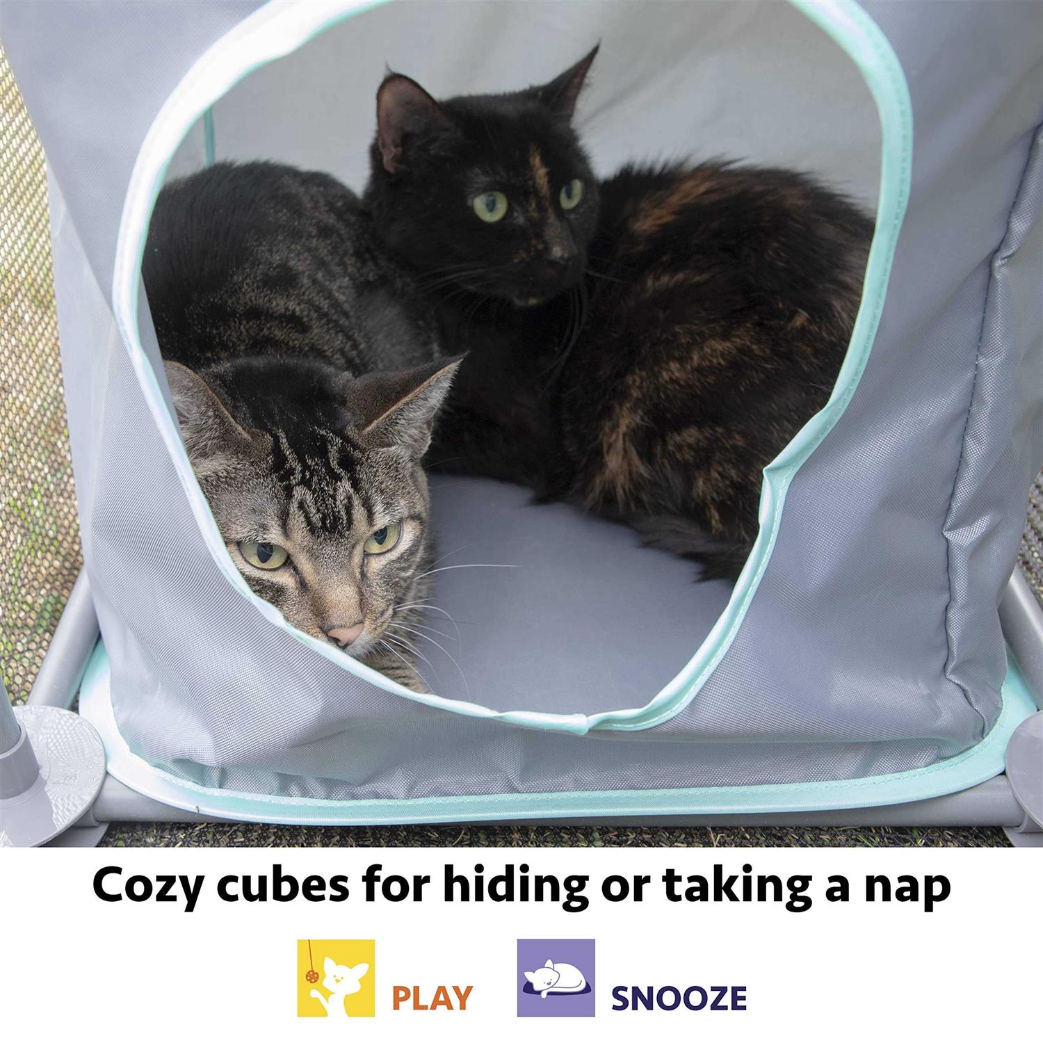 Kitty City Claw Indoor and Outdoor Mega Kit Cat Furniture - Nail Gallerys