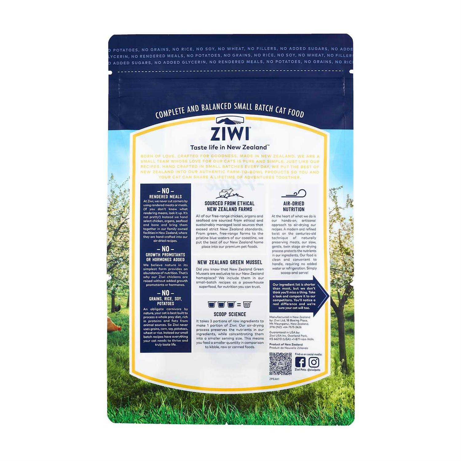 Ziwi Peak Air-Dried Cat Food Chicken - Nail Gallerys