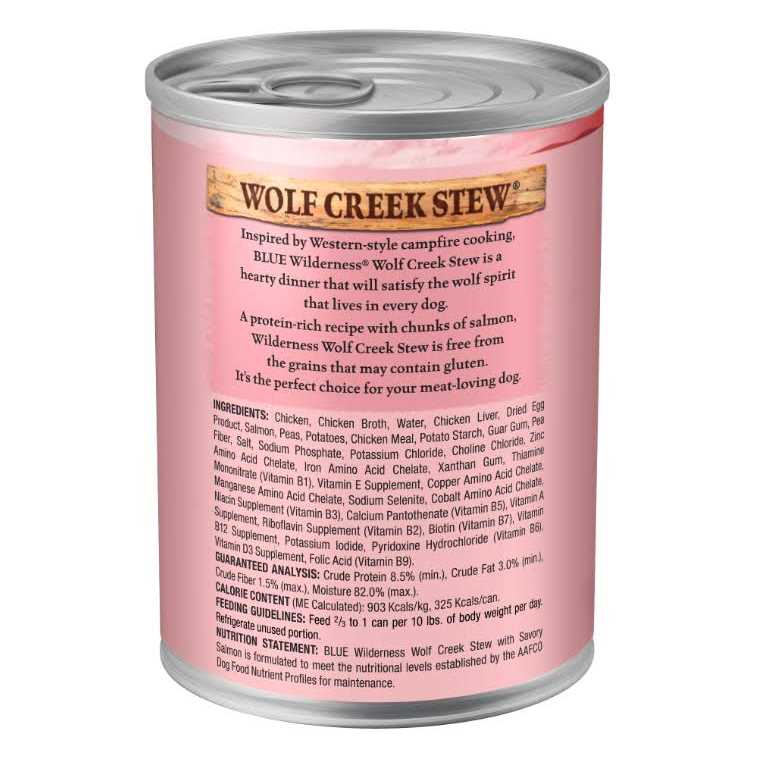 Blue Buffalo Wilderness Wolf Creek Stew Dog Food - Nail Gallerys