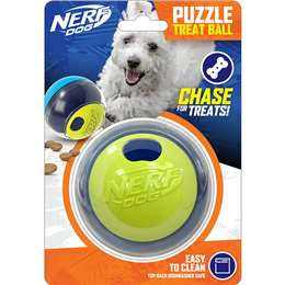 Nerf Dog Puzzle Treat Ball 3.5 Slow Feeder Dog Toy for Small & Medium Dogs - Nail Gallerys