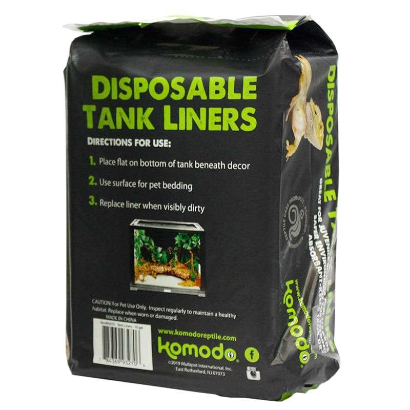 Komodo Repti-Pads Disposable Tank Liners 12 x - Nail Gallerys