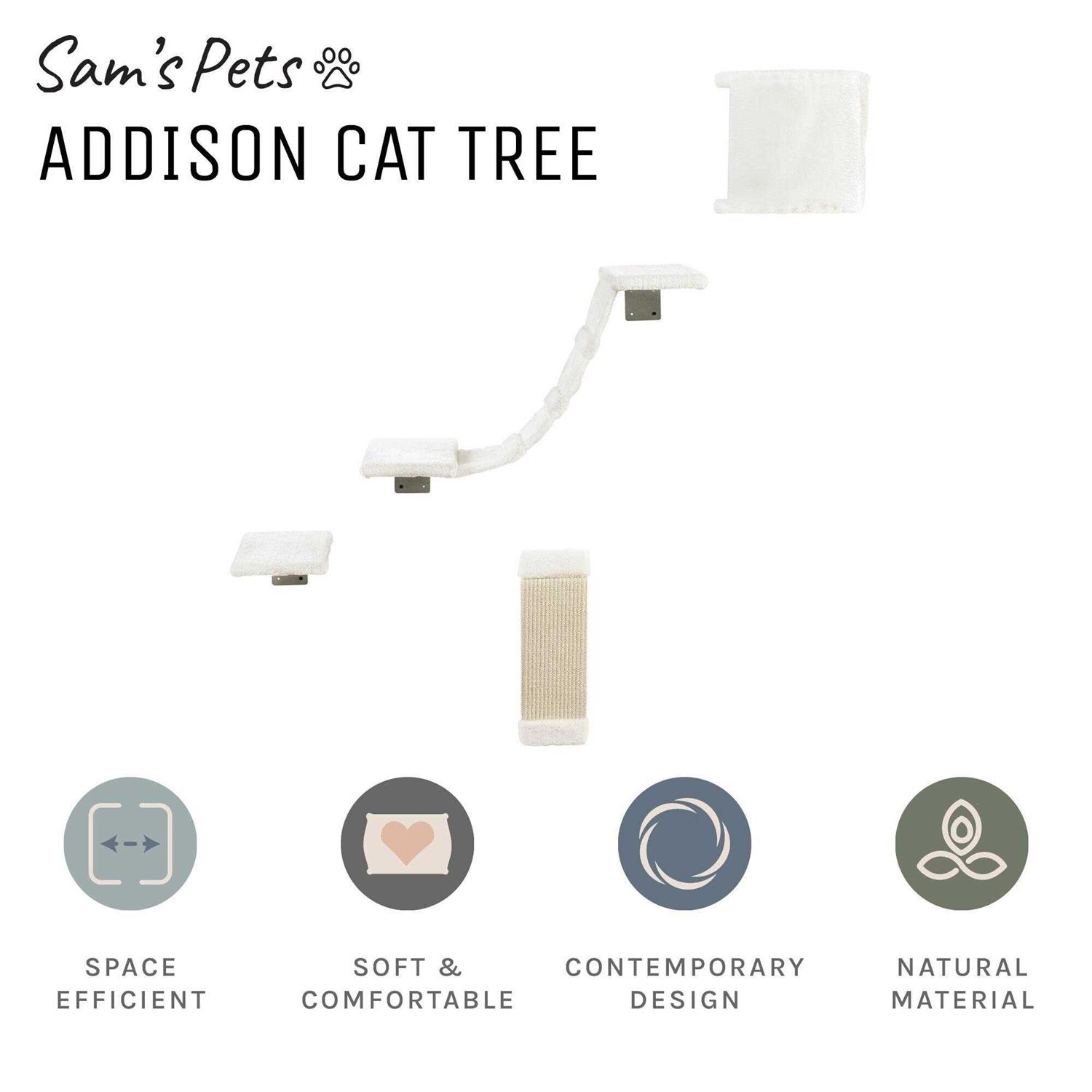 Sam’s Pets Addison Wall Climber Cat Tree - Nail Gallerys