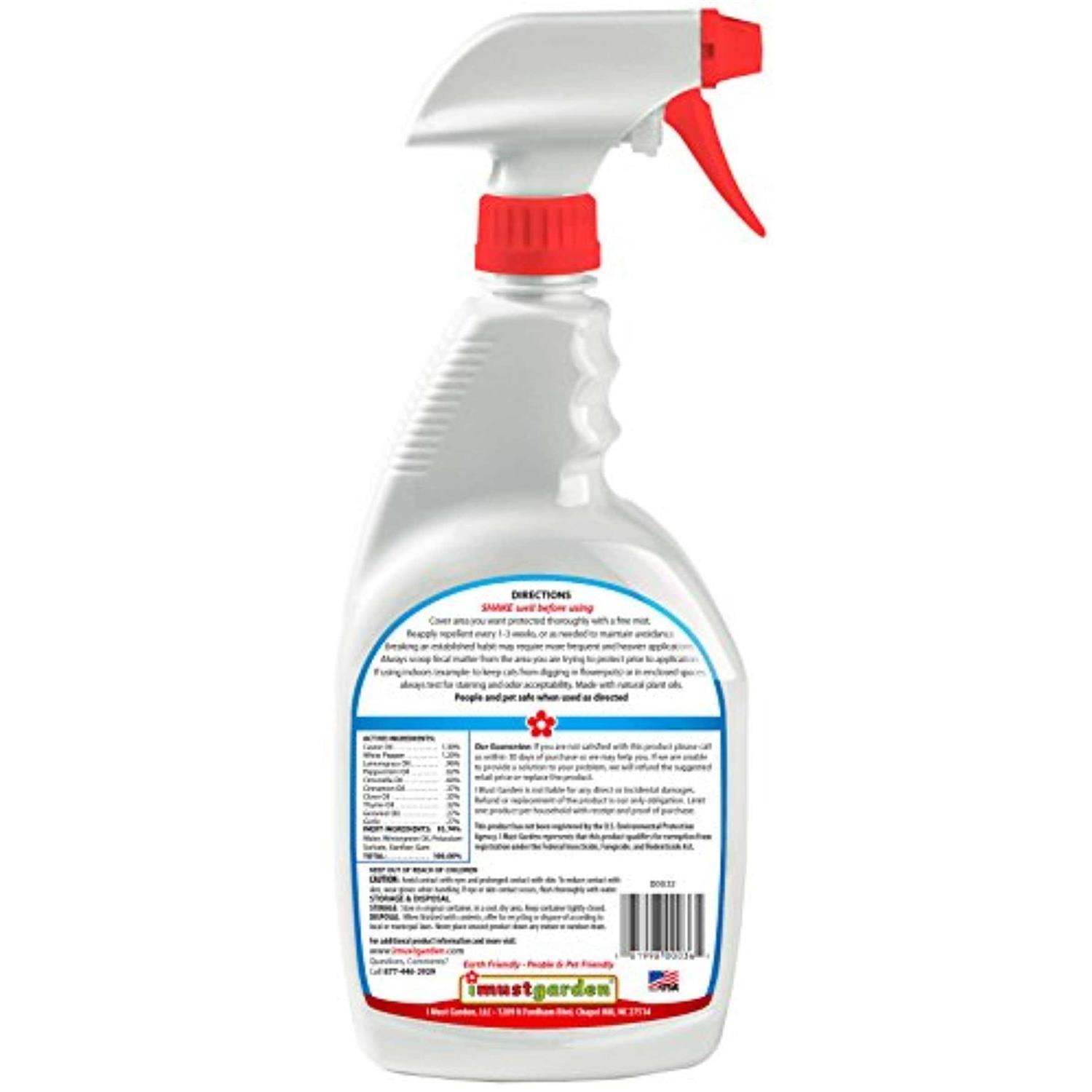 I Must Garden Dog and Cat Repellent All Natural Spray to Stop Chewing and Repel from Yards, Plants, and Gardens - Nail Gallerys