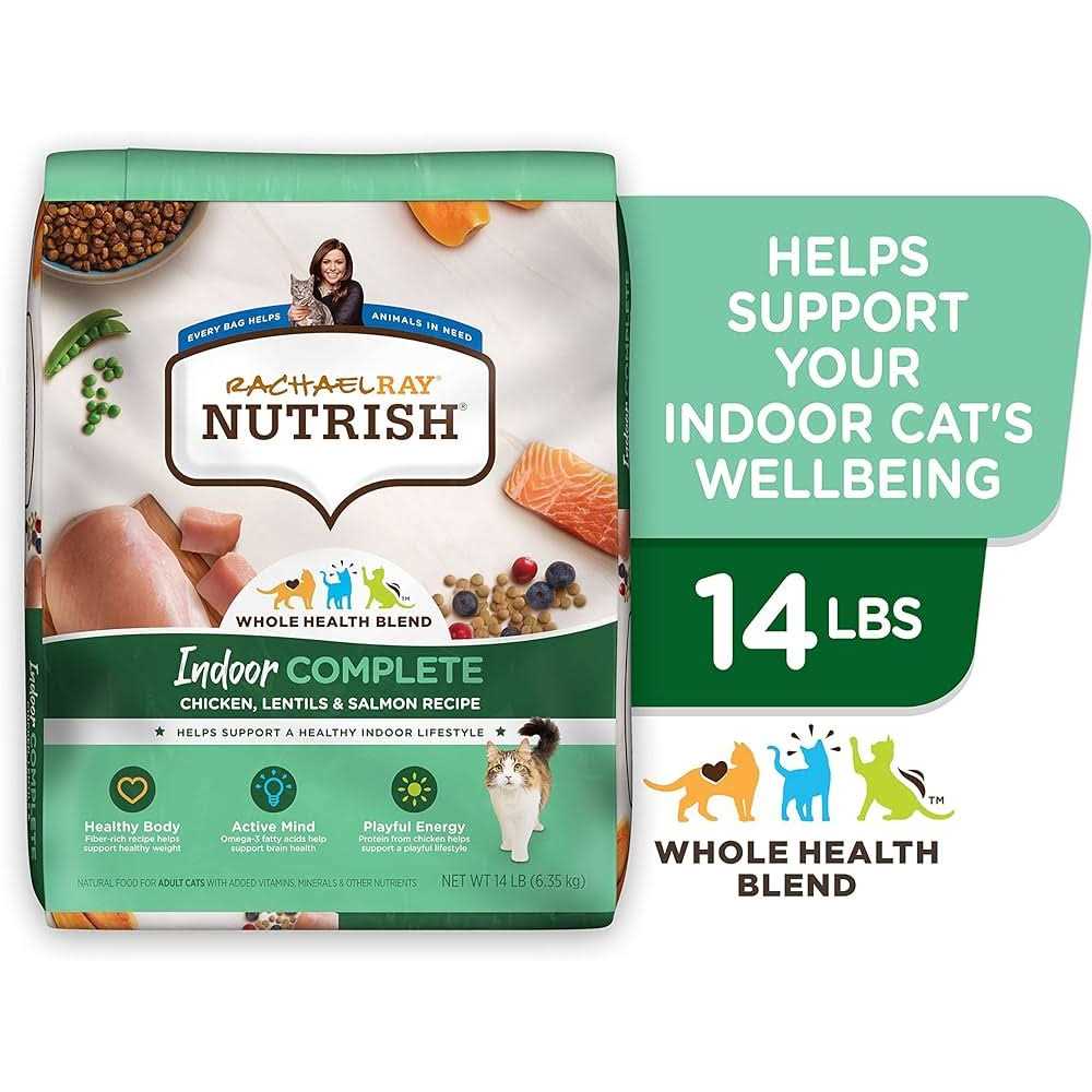 Rachael Ray Nutrish Indoor Complete Chicken with Lentils & Salmon Dry Cat Food - Nail Gallerys