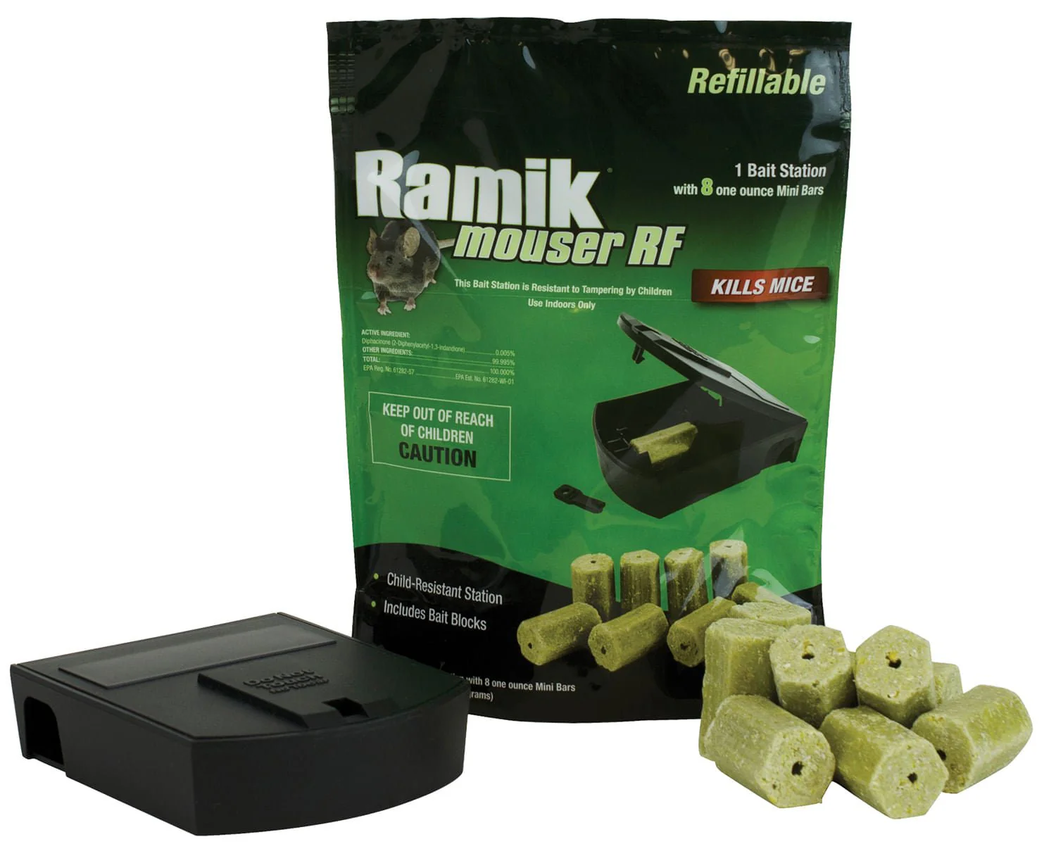 Ramik Mouser Refillable Bait Station - Nail Gallerys