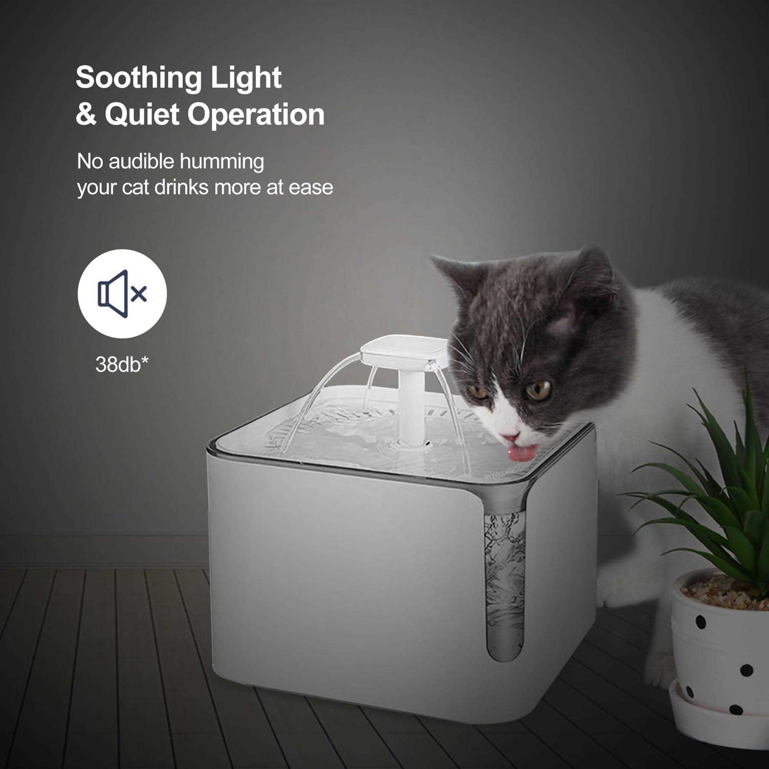 Petdiary Automatic Cat Water Fountain - Nail Gallerys