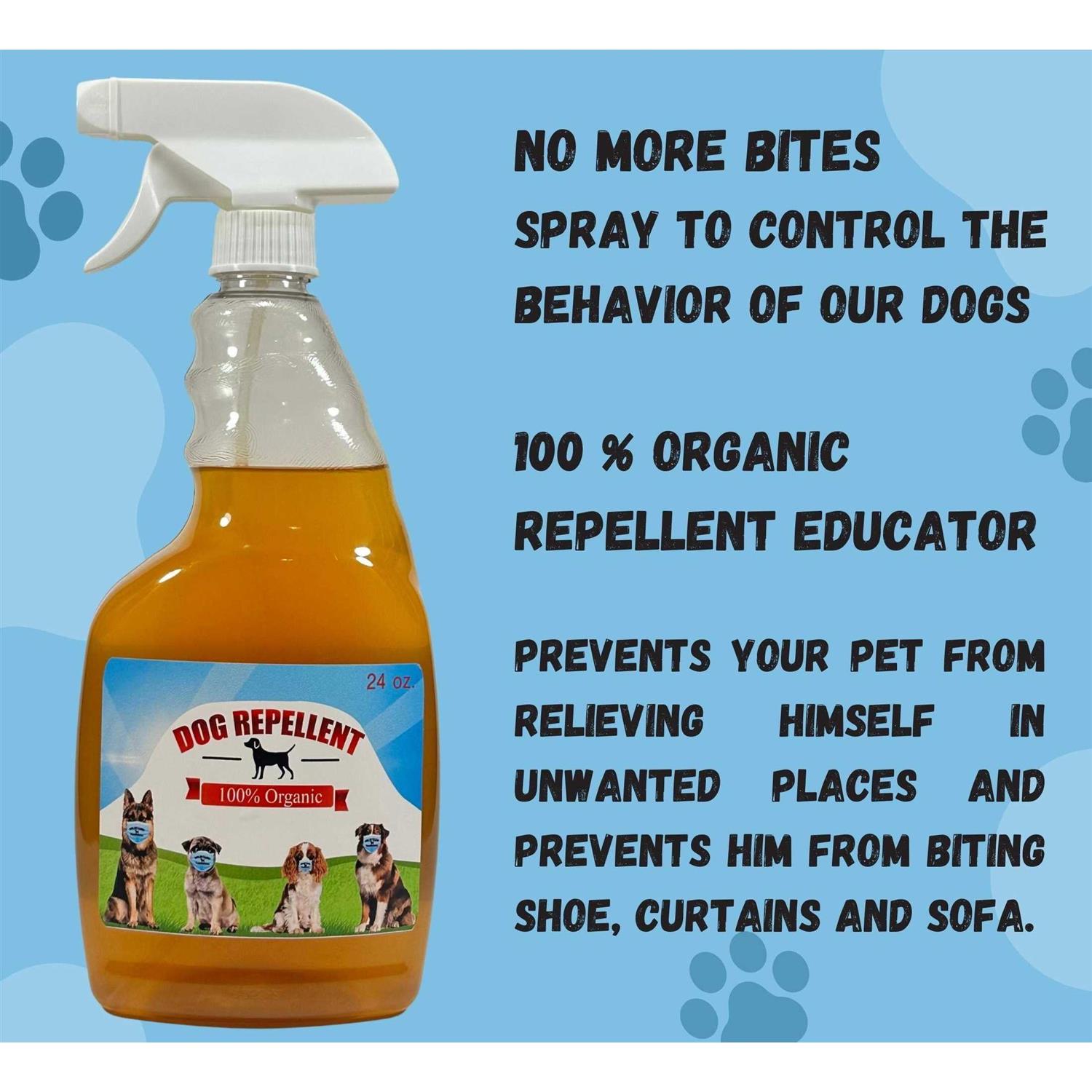 Dog Repellent for Couch Stop Biting Spray Dog Potty Training - Nail Gallerys